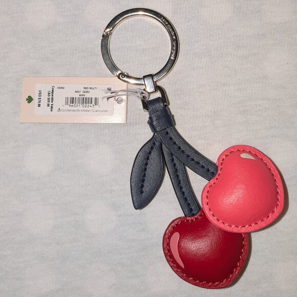 Kate Spade Cherry Purse Charm/Keychain - Picture 4 of 5